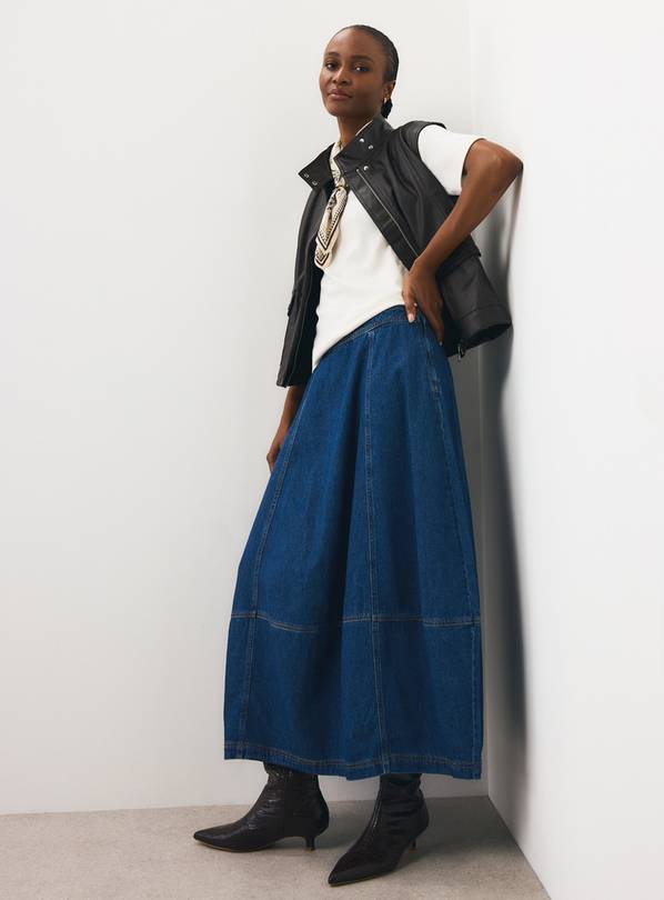 Blue Tulip Denim Skirt 20